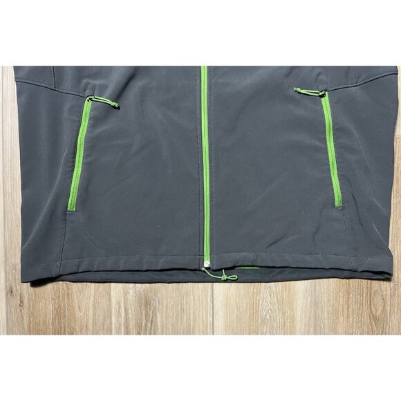 The North Face Soft Shell Hiking Fleece Lined Gray Jacket - Men Size XL - Picture 6 of 16